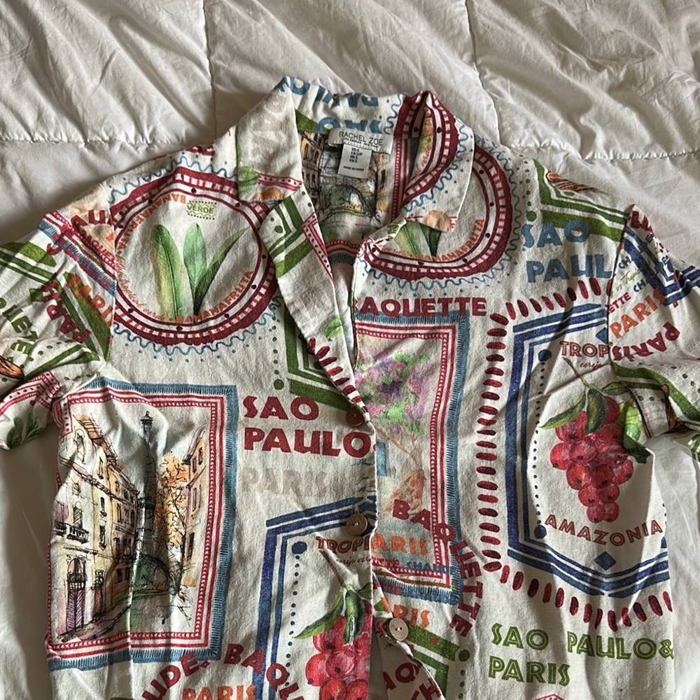 Colorful Graphic Shirt